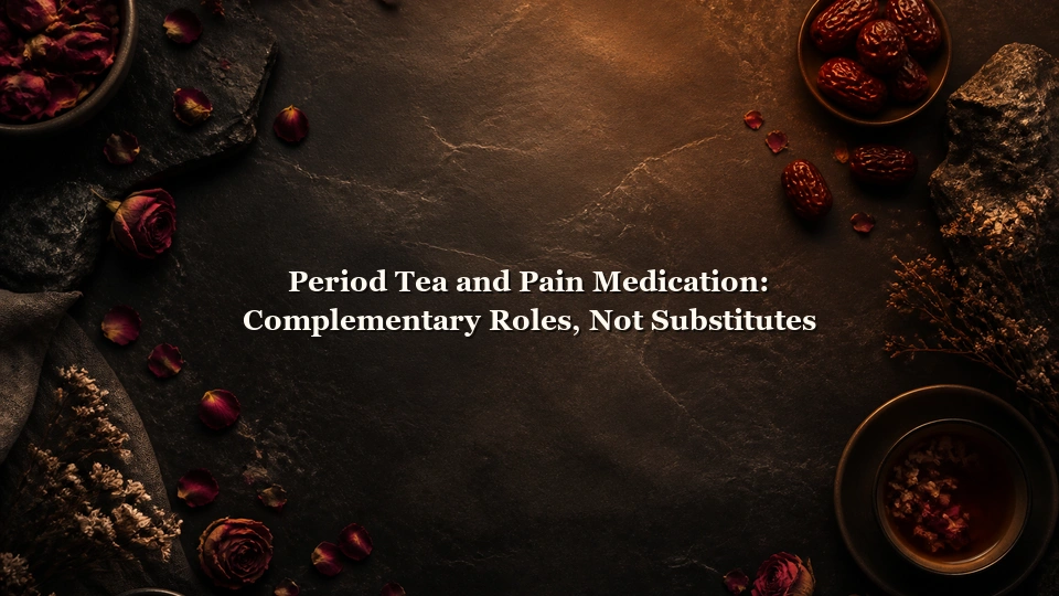 Period Tea and Pain Medication: Complementary Roles, Not Substitutes